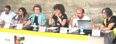Adalberto Verissimo, Adriana Ramos, Maria Manuela, Margarita Benavides, Sergio Leitão e Elaine Elisabetsky