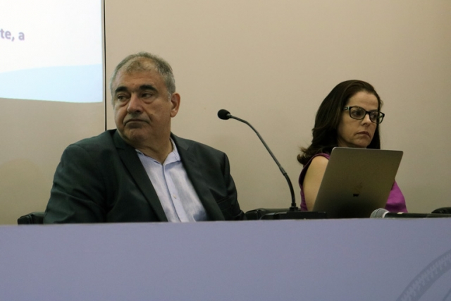 João Torres de Mello Neto, pró-reitor da UFRJ. Rosane Cristina de Andrade, professora adjunta da UERJ.