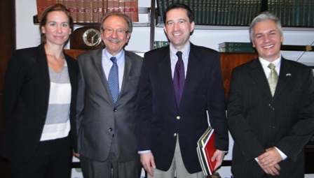 Sarah Greywall, Jacob Palis, Alfred M. Boll e Lucio Gil