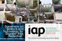 IAP para Ciência publica declaração sobre ciência e tecnologia para redução de riscos de desastres