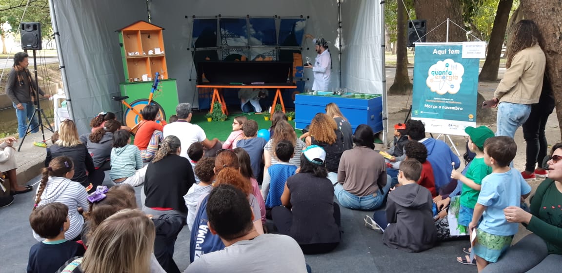 Atividade do evento "Domingo na Quinta", no Rio de Janeiro