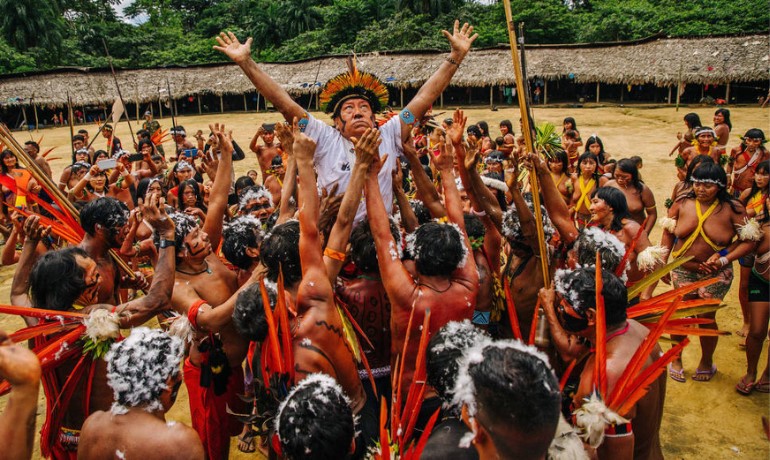 Marco temporal significa continuar a roubar a terra, diz Davi Kopenawa