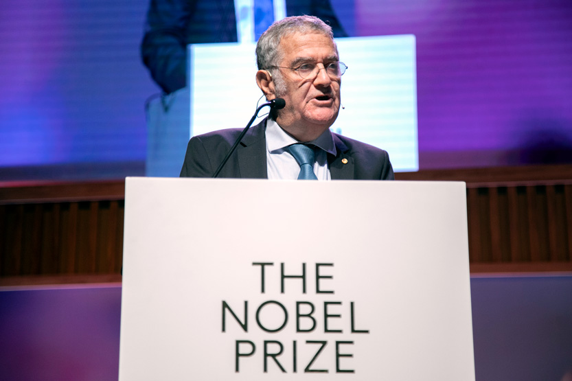 Serge Haroche, ganhador do Prêmio Nobel de Física de 2012 e membro estrangeiro da Academia Brasileira de Ciências